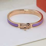 Hermès bracelets in purple  - 3