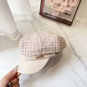 Chanel autumn and winter newsboy caps  - 5