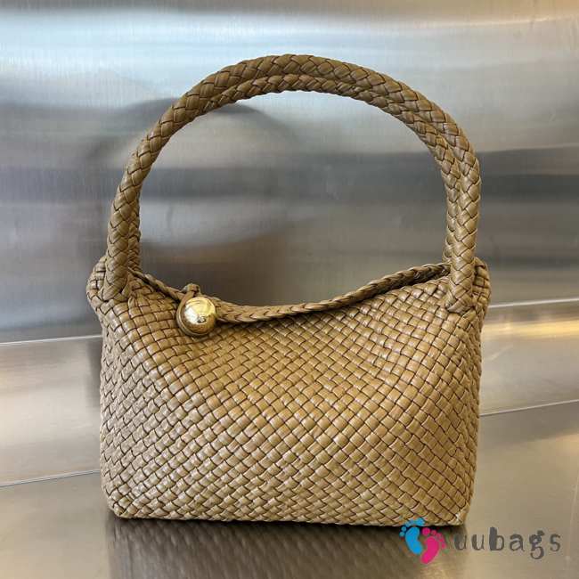 Bottega Veneta Tosca Intrecciato Leather Brown Bag - 1