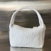 Bottega Veneta Tosca Intrecciato Leather White Bag - 4