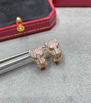 Cartier leopard head earrings - 3