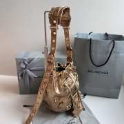 Balenciaga Le Cagole XS 02 bucket bag 15x20x18cm - 3