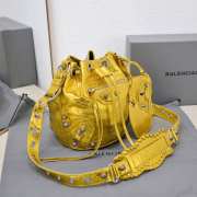 Balenciaga Le Cagole XS 05 bucket bag 15x20x18cm - 4