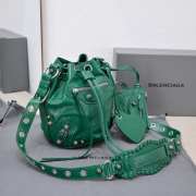 Balenciaga Le Cagole XS 10 bucket bag 15x20x18cm - 3