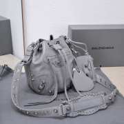 Balenciaga Le Cagole XS 12 bucket bag 15x20x18cm - 3