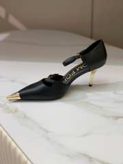 Tom Ford pointy toe sandal heels in black 7.5cm - 5