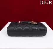 Dior M0541 Lady D Joy In Black 22x12x6.5cm - 3