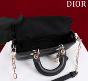 Dior M0541 Lady D Joy In Black 22x12x6.5cm - 5