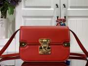 Louis Vuitton Orsay MM bag in red 21.5x15.8x5cm - 1