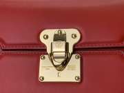 Louis Vuitton Orsay MM bag in red 21.5x15.8x5cm - 5