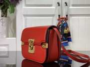 Louis Vuitton Orsay MM bag in red 21.5x15.8x5cm - 2