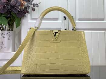 Louis Vuitton N82789 Capucines Crocodile Mat 31x20x11cm