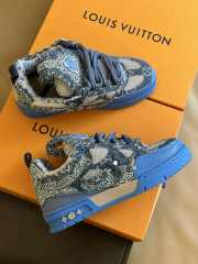 Louis Vuitton skate sneakers in blue - 1