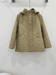 Burberry quilted jacket in beige - 1