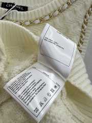 Chanel Sleeveless Metal Chain Loose Sweater  - 4