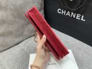 Chanel flap bag 23A red wallet 11.5x23x4cm - 2