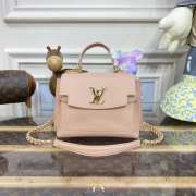 LV M21088 Lockme Ever In Full Pink 23x17x10cm - 1