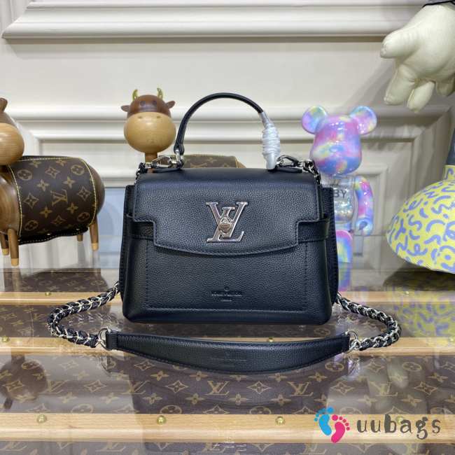 LV M21088 Lockme Ever In Black 23x17x10cm - 1