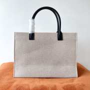 Versace tote bag in white 40x16x29cm - 4