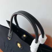 Versace tote bag in black 40x16x29cm - 6