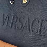 Versace tote bag in black 40x16x29cm - 5