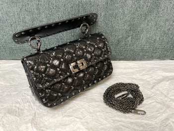 Valentino Garavani Rockstud Spike Black Bag