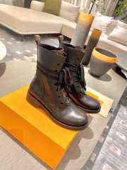 Louis Vuitton Metropolis Flat Ranger Black Boots  - 1