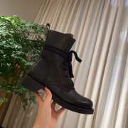 Louis Vuitton Metropolis Flat Ranger Black Boots  - 6