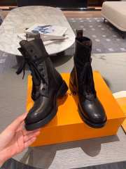 Louis Vuitton Metropolis Flat Ranger Black Boots  - 5