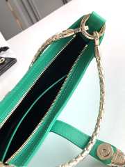 Bvlgari Serpenti Baia Green Bag 27.5x18x4.5cm - 2