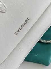 Bvlgari Serpenti Baia White Bag 27.5x18x4.5cm - 4