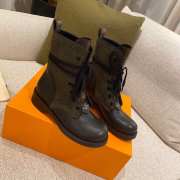 Louis Vuitton Metropolis Flat Ranger Green Boots - 1