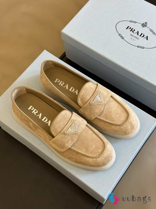 Prada Suede Leather Loafers 01 - 1