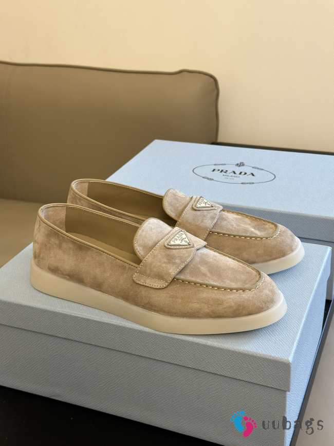 Prada Suede Leather Loafers 02 - 1