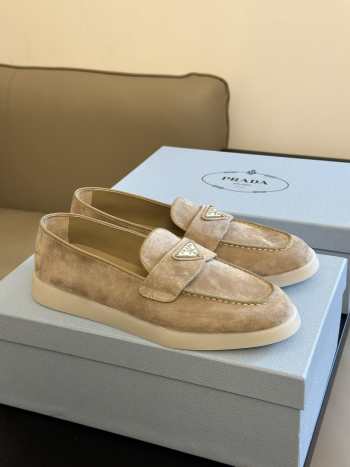 Prada Suede Leather Loafers 02