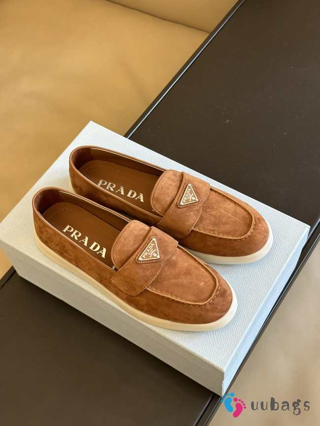 Prada Suede Leather Loafers 03 - 1