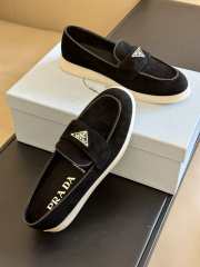 Prada Suede Leather Loafers 05 - 4