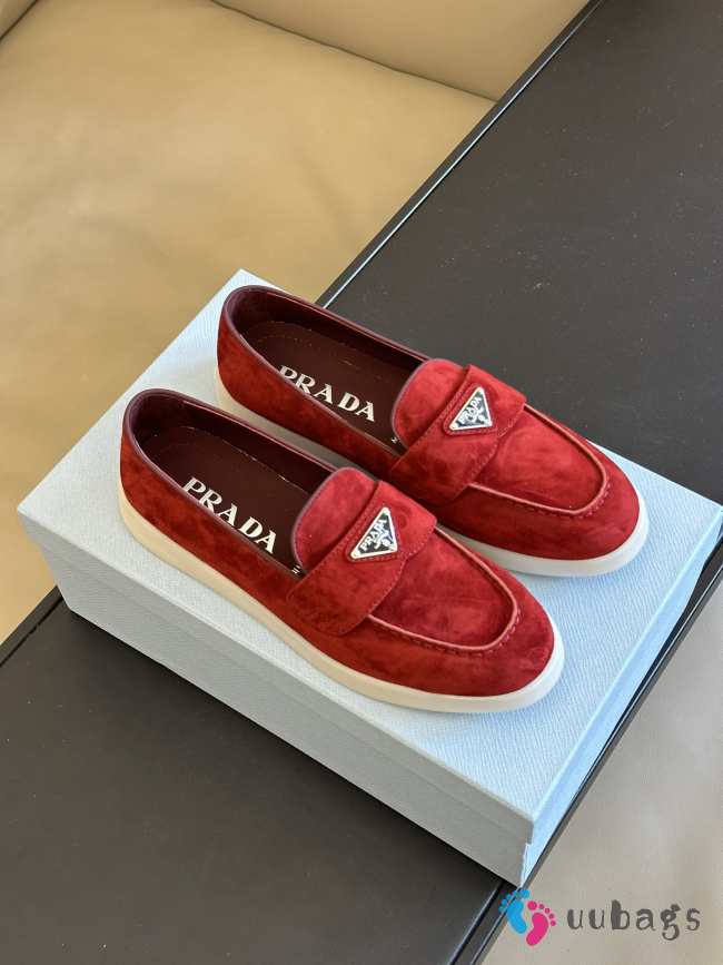 Prada Suede Leather Loafers 07 - 1