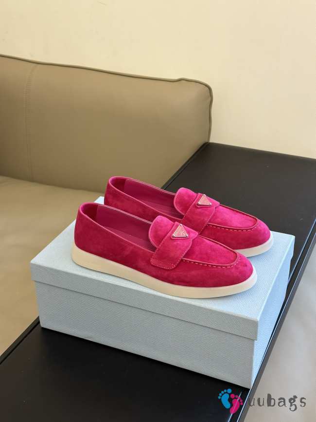 Prada Suede Leather Loafers 08 - 1