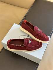 Prada Suede Leather Loafers 09 - 4