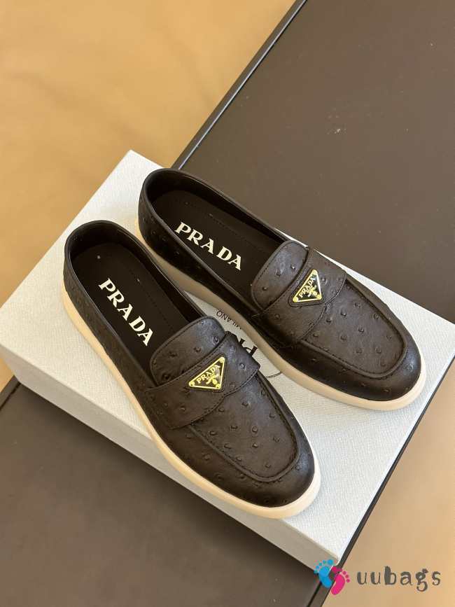 Prada Suede Leather Loafers 11 - 1