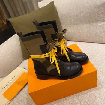 Louis Vuitton Metropolis Flat Ranger Boots 