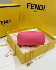 Fendi First Nano Wallet In Pink 11.5x5.5x10cm - 4