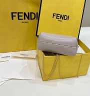 Fendi First Nano Wallet In Beige 11.5x5.5x10cm - 4