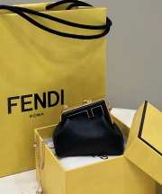 Fendi First Nano Wallet In Black 11.5x5.5x10cm - 2