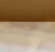 Fendi Sunshine Small Leather White 36×12×31cm - 6