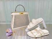 Fendi Iconic Peekaboo ISeeU In White 34x13.5x26cm - 1