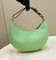 Fendi photography Small Green leather bag 29x24.5x10cm - 1