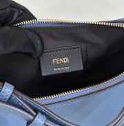 Fendi photography Small Blue leather bag 29x24.5x10cm - 3