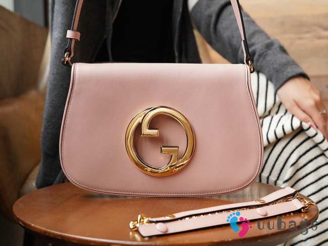 Gucci Blondie shoulder bag in pink 28x16x4cm - 1